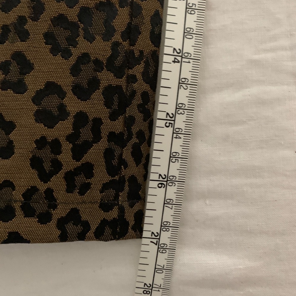 FENDI Vintage Leopard Zucca FF Jeans 26 - Picture 10 of 12